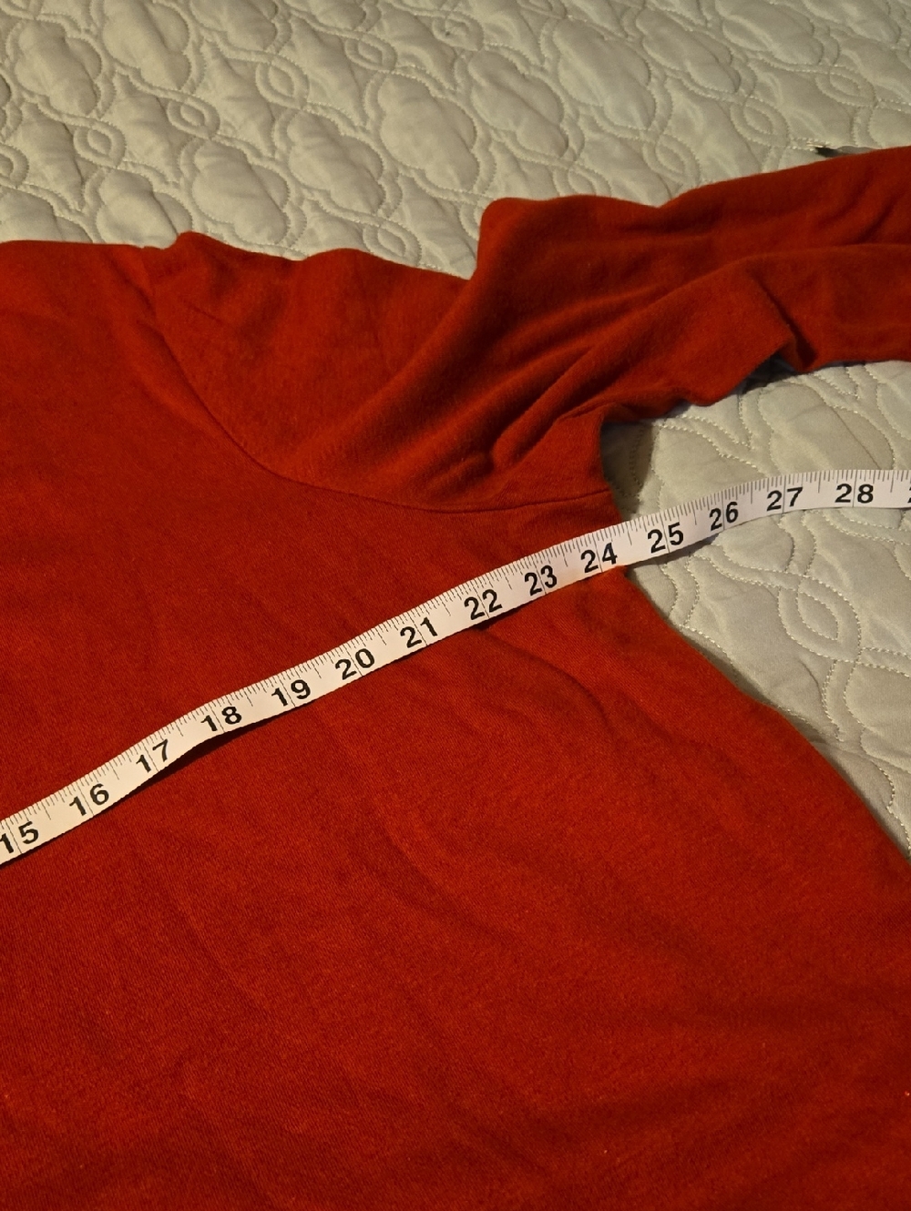 2 Quacker Factory Knit Top with Sparkled Designed Front And Collar 1 Red 1 Black - Picture 5 of 8